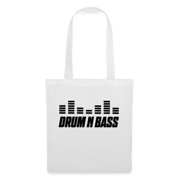 Drum Bass - Tote Bag - white - Front