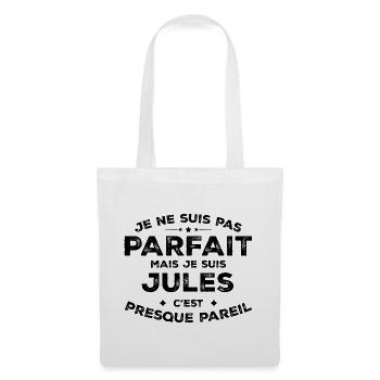 Jules A first name, an attitude Jules Humour - Tote Bag - white - Front