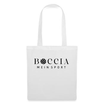 Boccia - mein Sport - Stoffbeutel - Weiß - Vorne