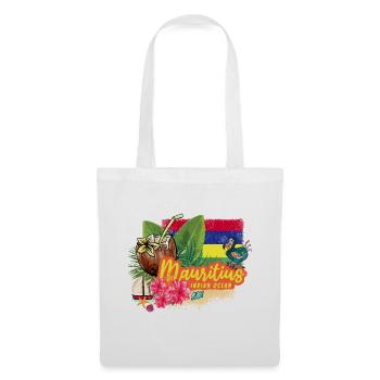 Mauritius Retro Indian Ocean Dodo Souvenir - Tote Bag - white - Front
