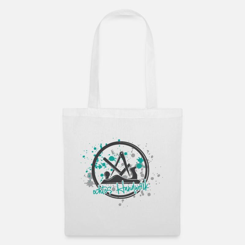 Schreiner Stolz grey-mint-small - Tote Bag - white