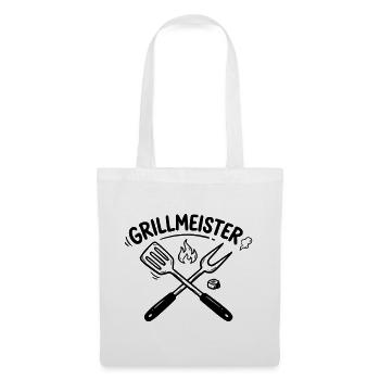Grill Master BBQ Grilling Pitmaster Men - Tote Bag - white - Front