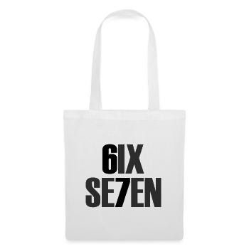 Six Seven - 67 - Meme - Basketball - 6-7 - Stoffbeutel - Weiß - Vorne