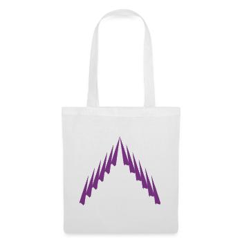 Purple Peak Geomuster - Stoffbeutel - Weiß - Vorne
