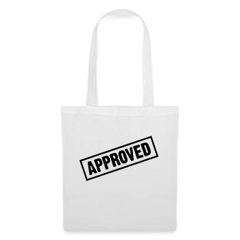 Approved! - Tote Bag - white - Front