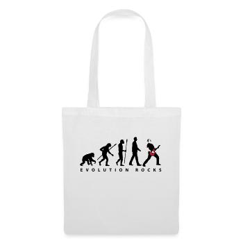 evolution_rocks_032012_b_2c - Tote Bag - white - Front