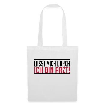 Arzt - Stoffbeutel - Weiß - Vorne