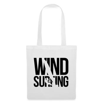 Windsurfen windsurfing - Stoffbeutel - Weiß - Vorne