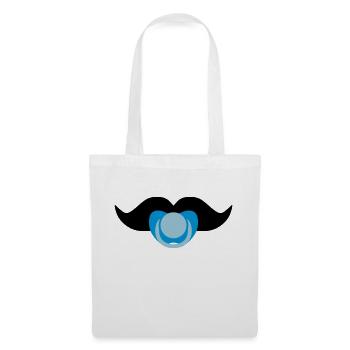 Baby Boy Mustache - Tote Bag - white - Front