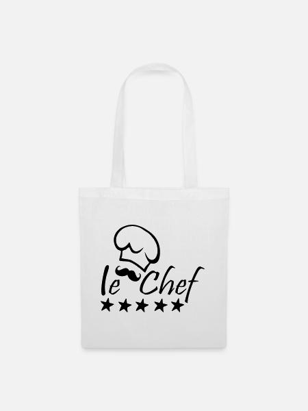 Le Chef - Stoffbeutel - Weiß
