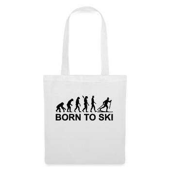 Evolution Skilanglauf - Stoffbeutel - Weiß - Vorne