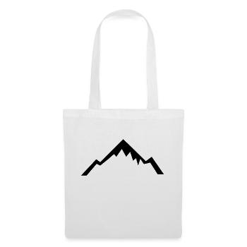 Mountain - Sac en tissu - blanc - Devant