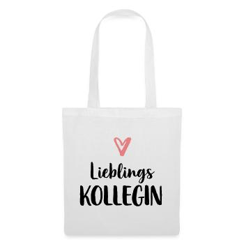 Lieblings Kollegin Beruf Arbeit Freundschaft - Stoffbeutel - Weiß - Vorne