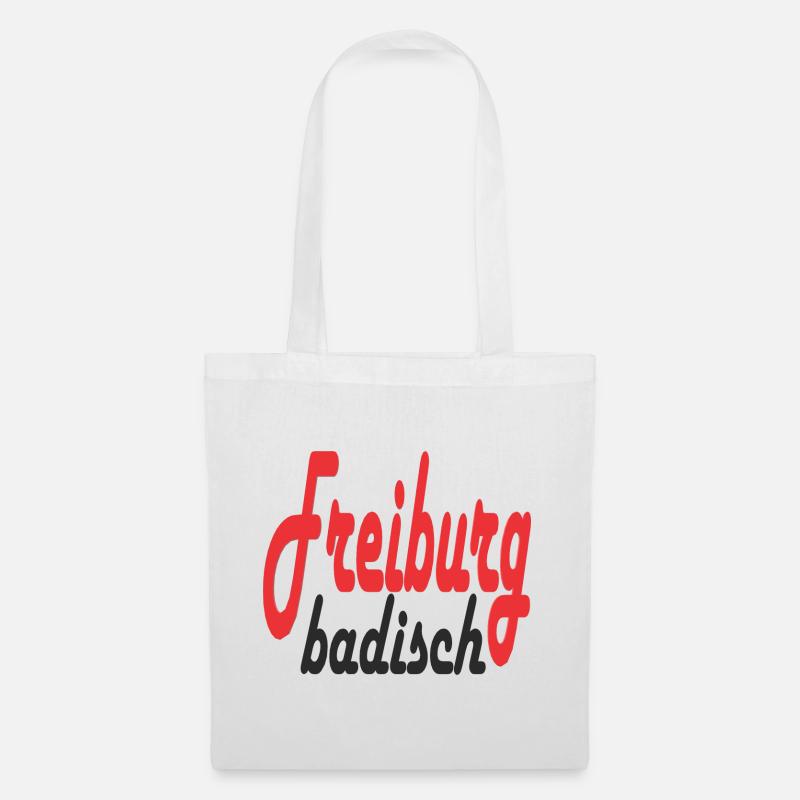 Freiburg Design - Stoffbeutel - Weiß