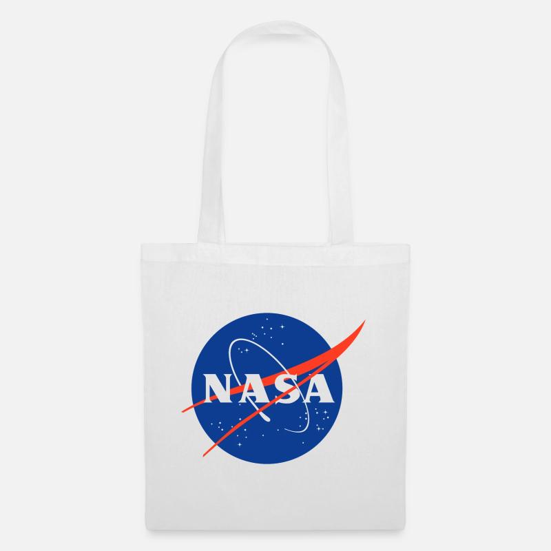 Logo classico della NASA - Borsa di stoffa - bianco