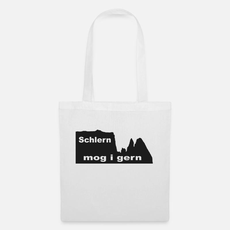Schlern - Stoffbeutel - Weiß