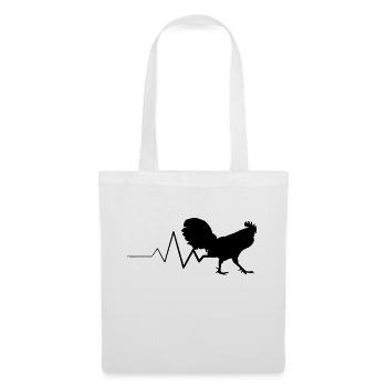 Amateurs de poulet - Sac en tissu - blanc - Devant