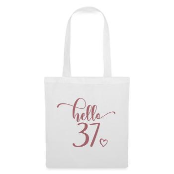 Hello 37 - Cute 37th Birthday Gift For Women - Tote Bag - white - Front