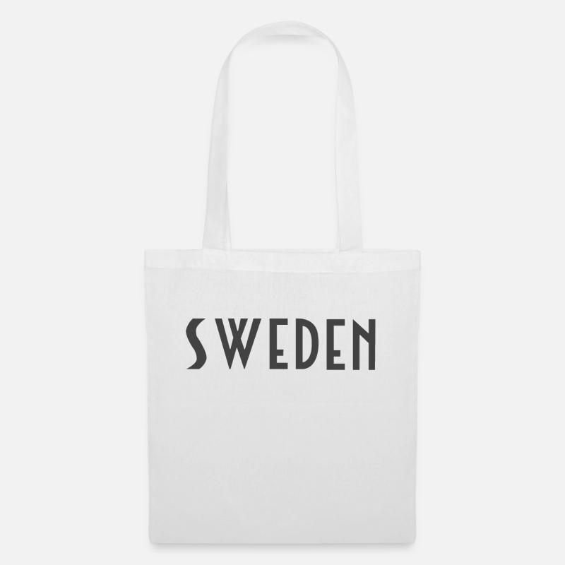 Schweden - Stoffbeutel - Weiß