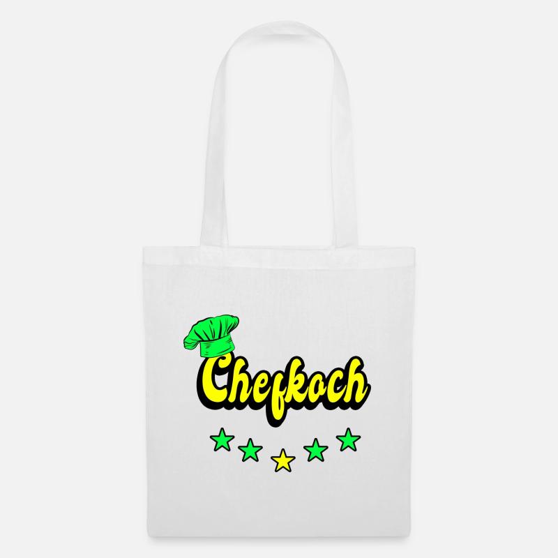 Chefkoch Design - Stoffbeutel - Weiß