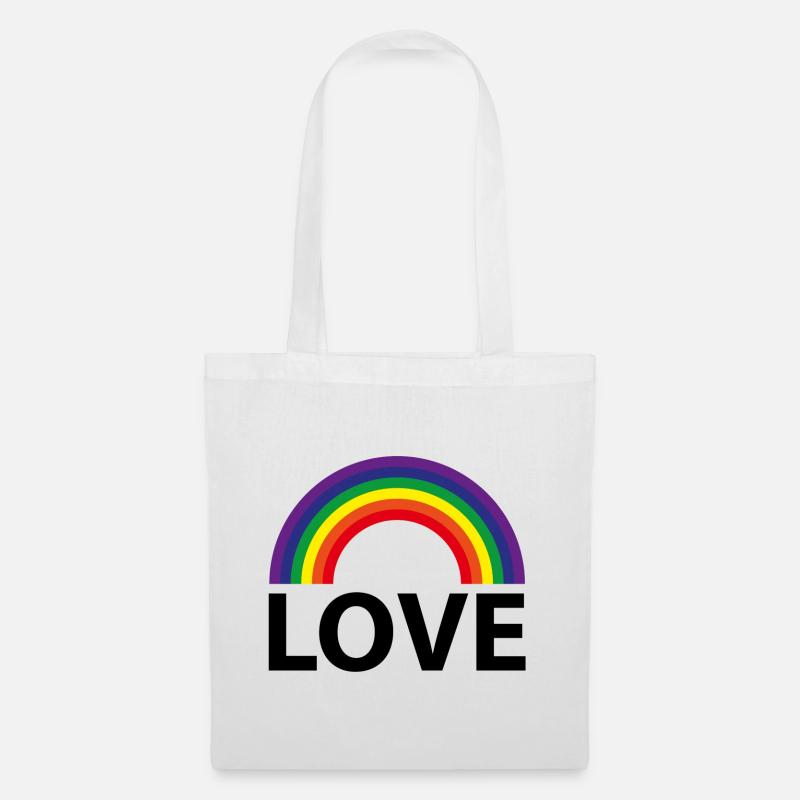 LGBT - Stoffbeutel - Weiß