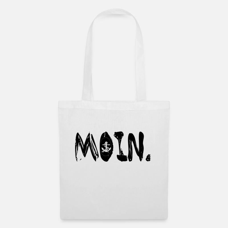 Moin - Stoffbeutel - Weiß