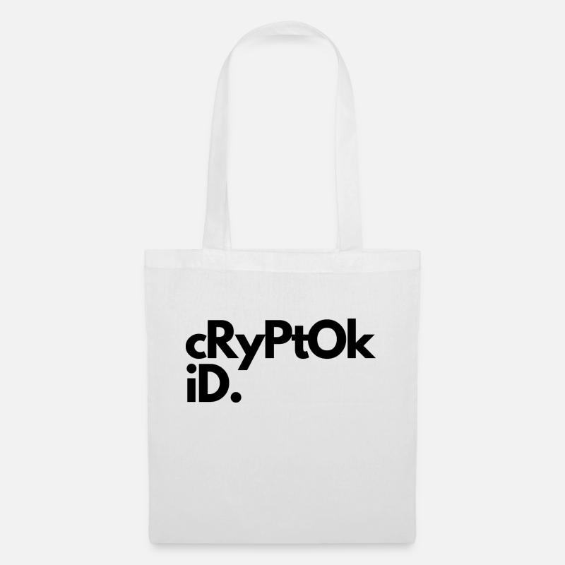 Cryptokid - Stoffbeutel - Weiß