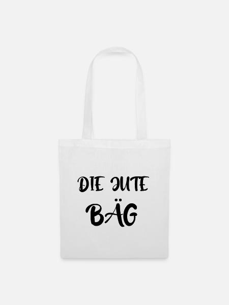 Die Jute Bäg - Stoffbeutel - Weiß
