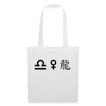 Balance Vénus Dragon - Sac en tissu - blanc - Devant