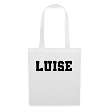 Name - Luise - Stoffbeutel - Weiß - Vorne