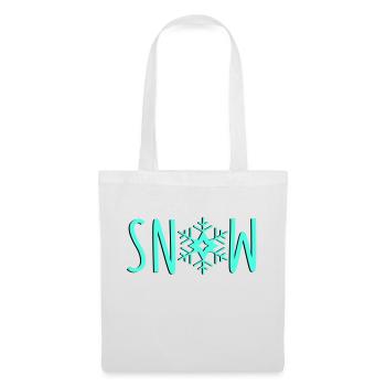 Snowflake Snow - Tote Bag - white - Front