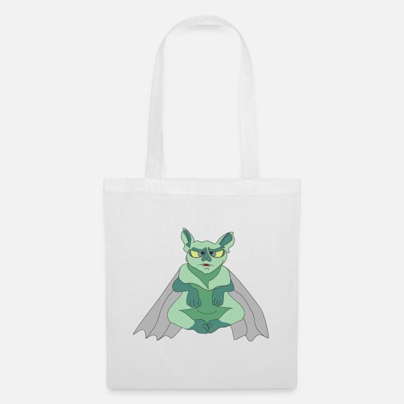 Funny bat - Tote Bag - white
