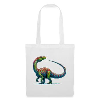 Dinosaurier - Stoffbeutel - Weiß - Vorne