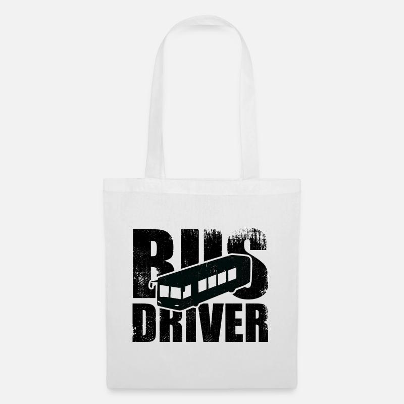 Busfahrer - Stoffbeutel - Weiß