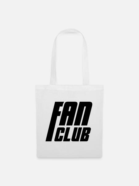 Fan Club - Stoffbeutel - Weiß