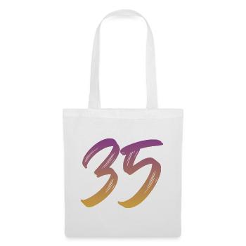 35 - Stoffbeutel - Weiß - Vorne