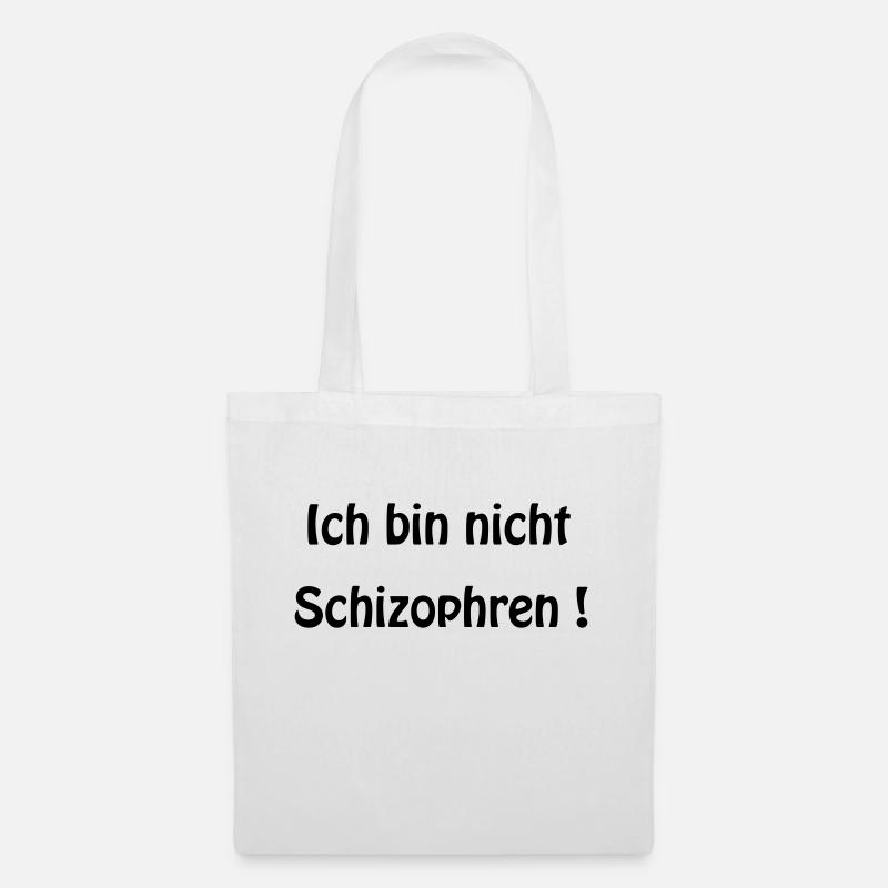 Schizo - Sac en tissu - blanc