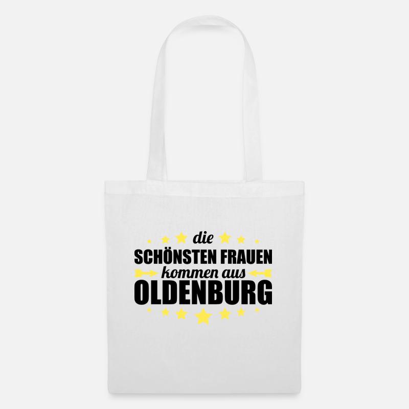 Oldenburg - Stoffbeutel - Weiß