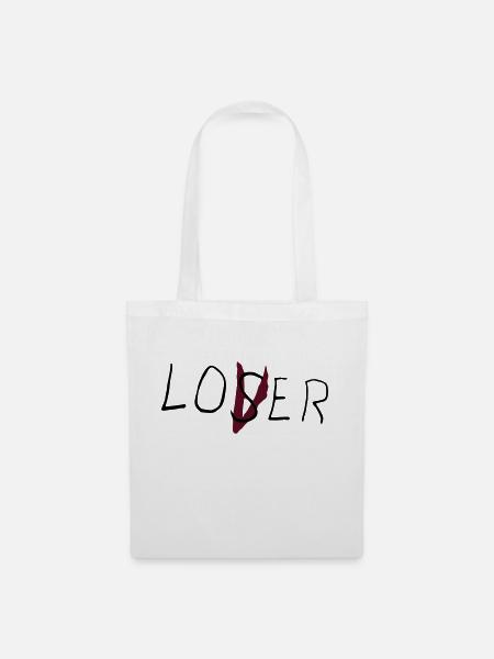 Loser & Lover - Stoffbeutel - Weiß