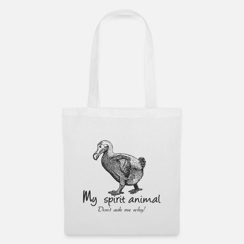 Der Dodo ist mein Tiertotem. - Stoffbeutel - Weiß