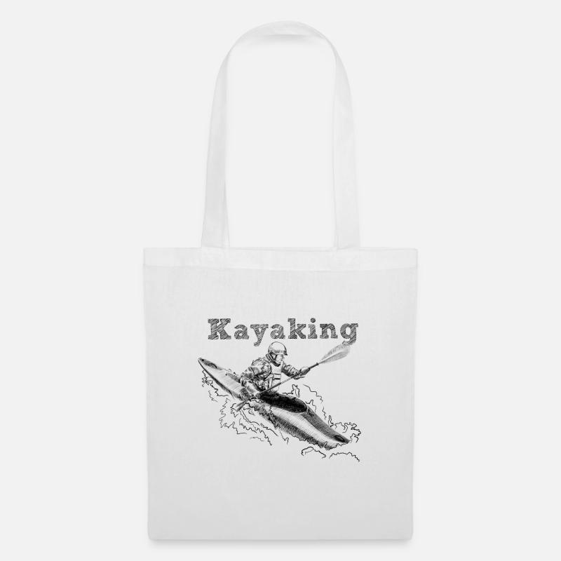 Kayak - Tote Bag - white
