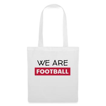 Football - Fußball - Fútbol - Calcio - Foot - Cool - Stoffbeutel - Weiß - Vorne