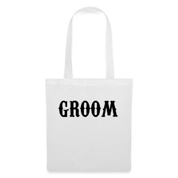 groom - Stoffbeutel - Weiß - Vorne