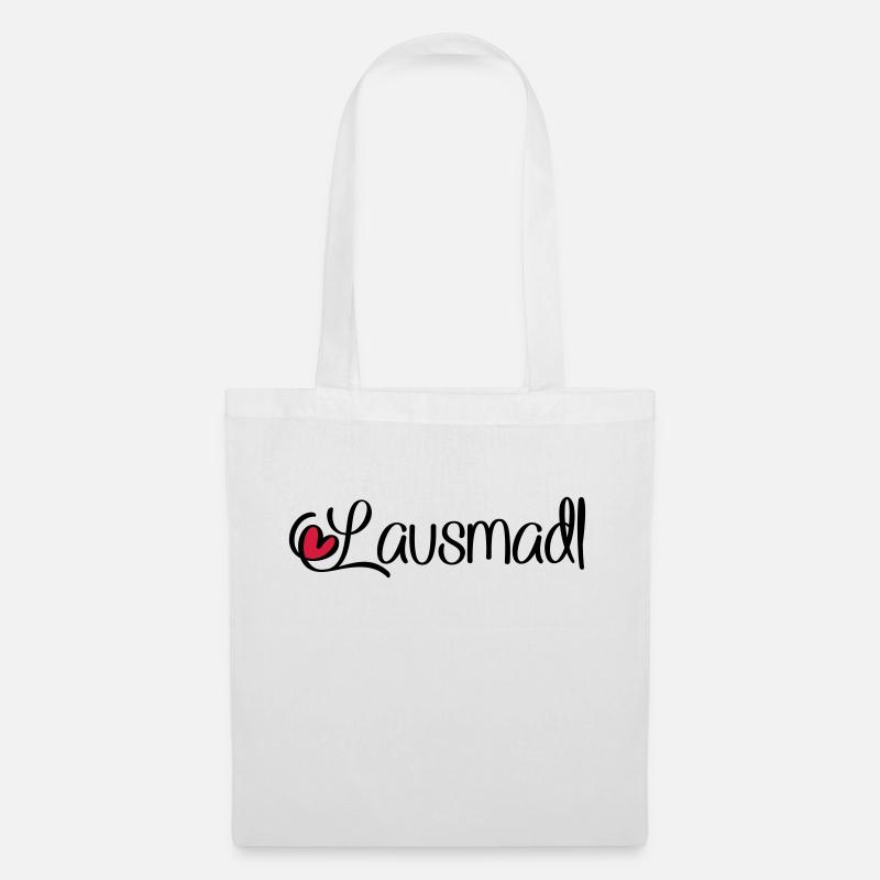 Lausmadl - Stoffbeutel - Weiß