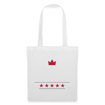 Chef étoilé - Sac en tissu - blanc - Devant