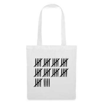49 birthday tally sheet - 49 years old - Tote Bag - white - Front