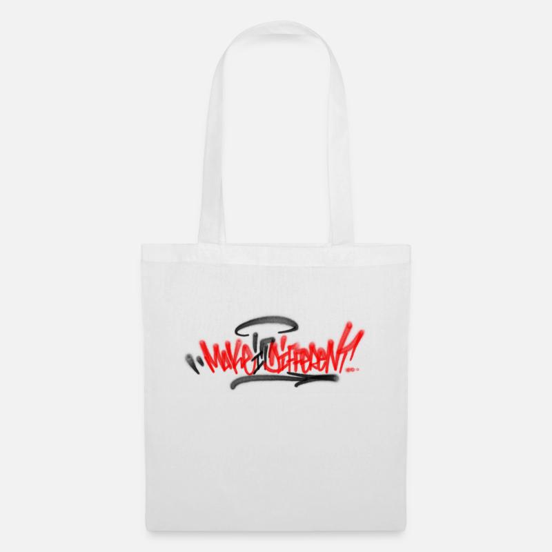 Make ist Different - Stoffbeutel - Weiß