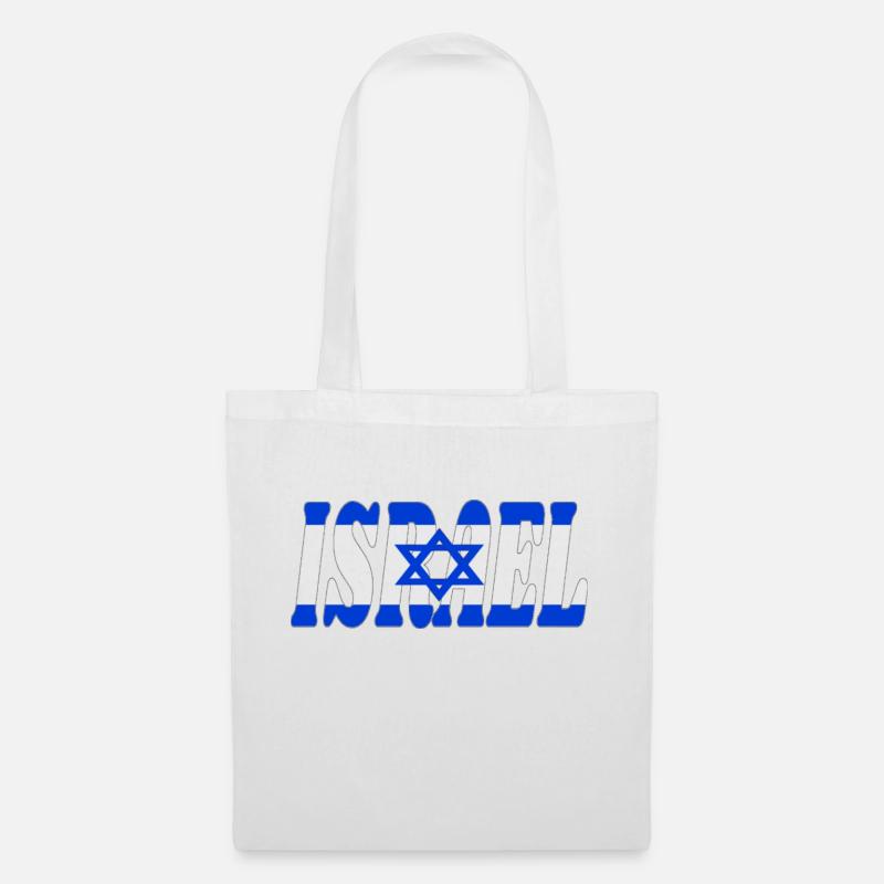 Israel - Stoffbeutel - Weiß