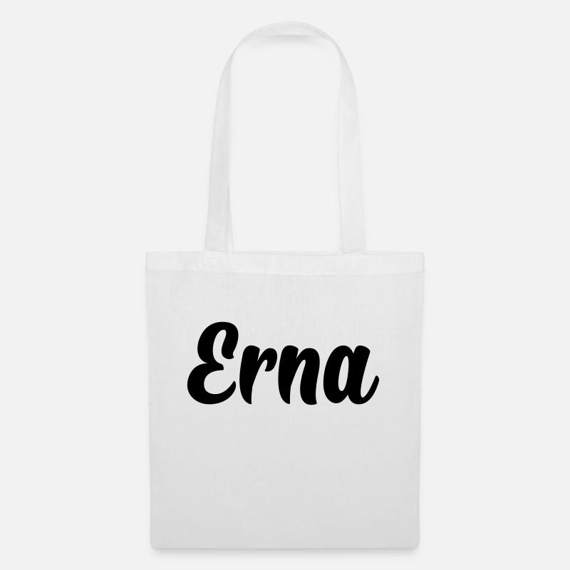 Erna - Stoffbeutel - Weiß
