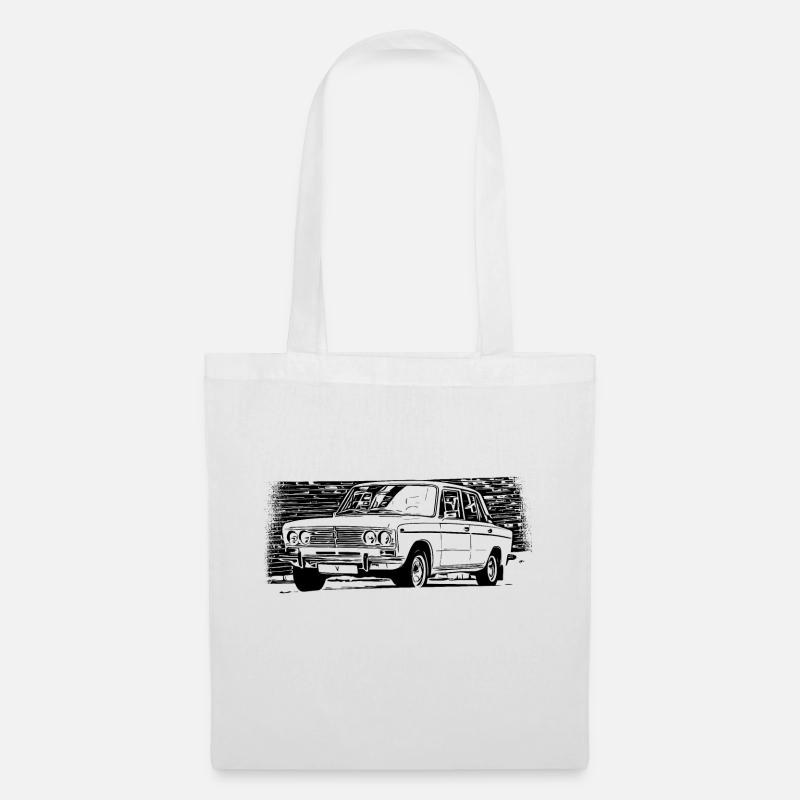 WAS 2103 Lada 1500 Schiguli - Stoffbeutel - Weiß